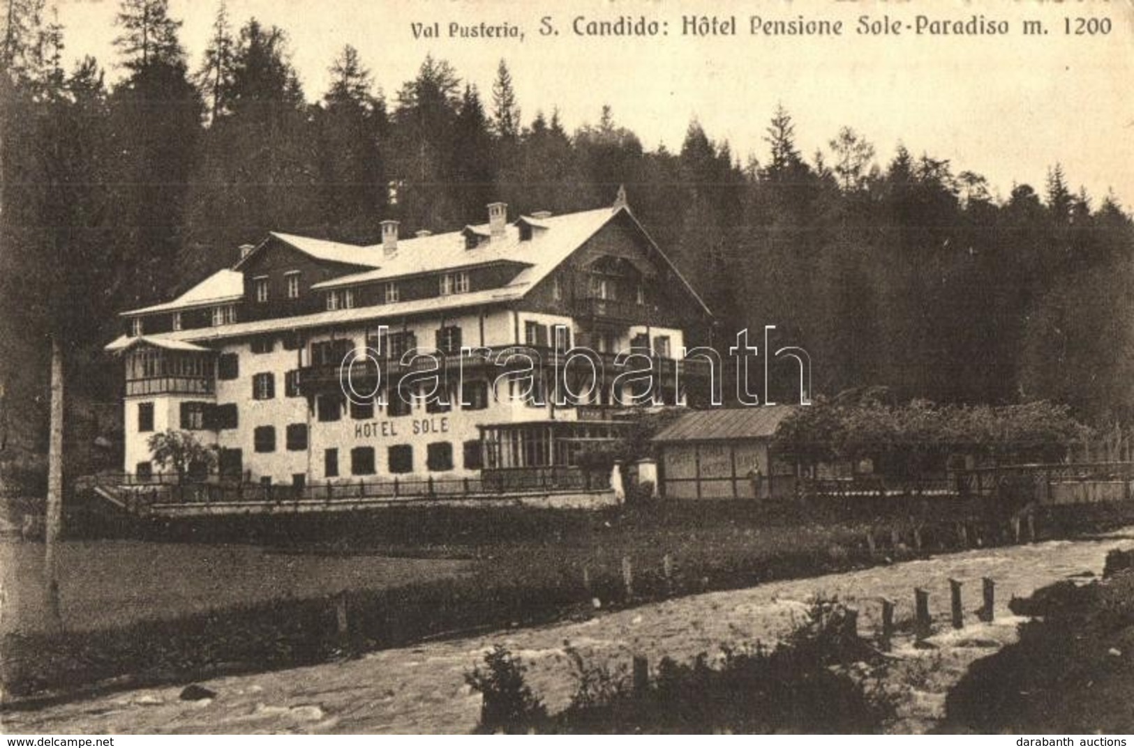 ** T2 San Candido, Innichen (Südtirol); Vas Pusteria, Hotel Pensione Sole-Paradiso - Non Classificati