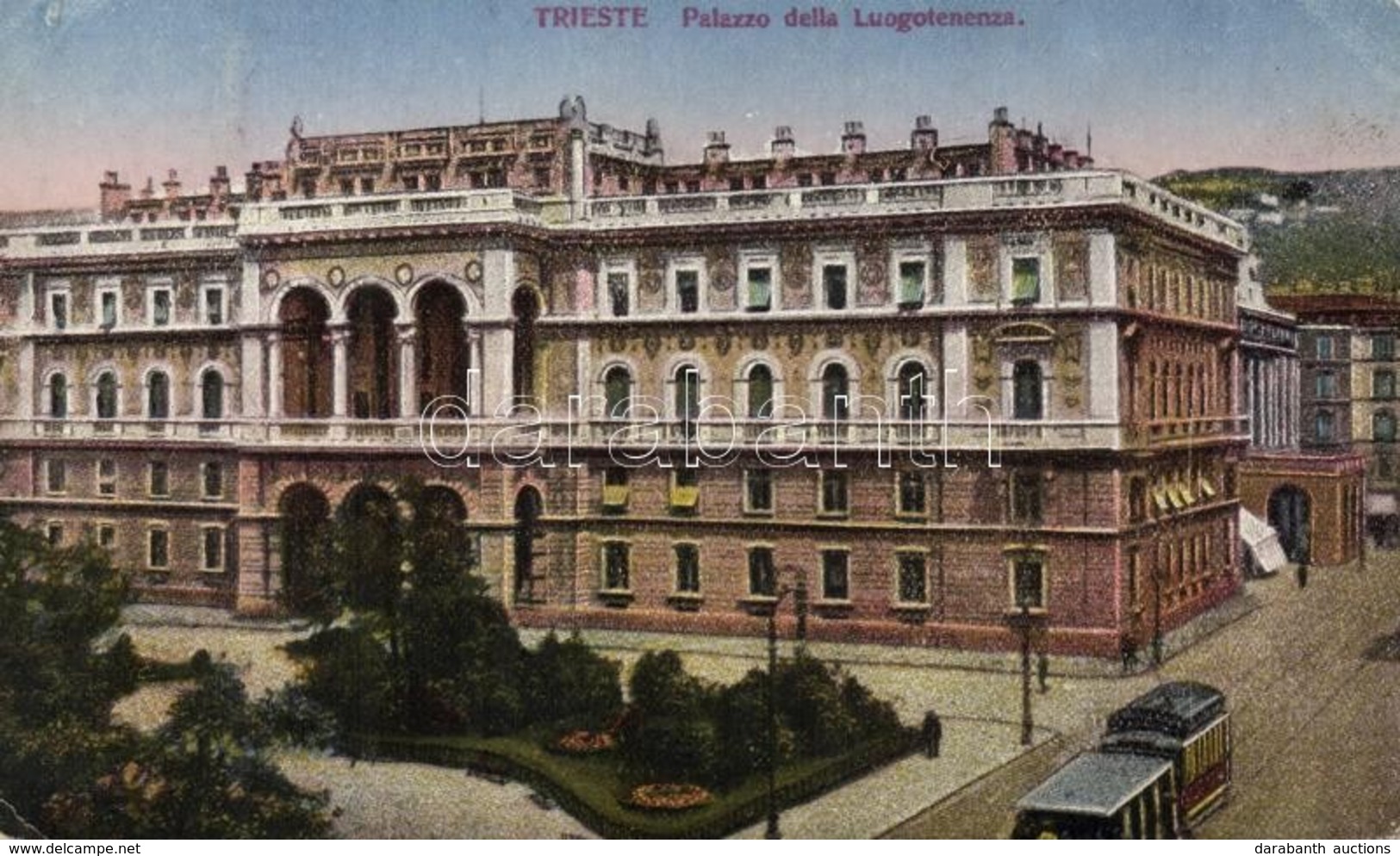 * T2/T3 Trieste, Palazzo Della Luogotenenza, Tram (EK) - Ohne Zuordnung