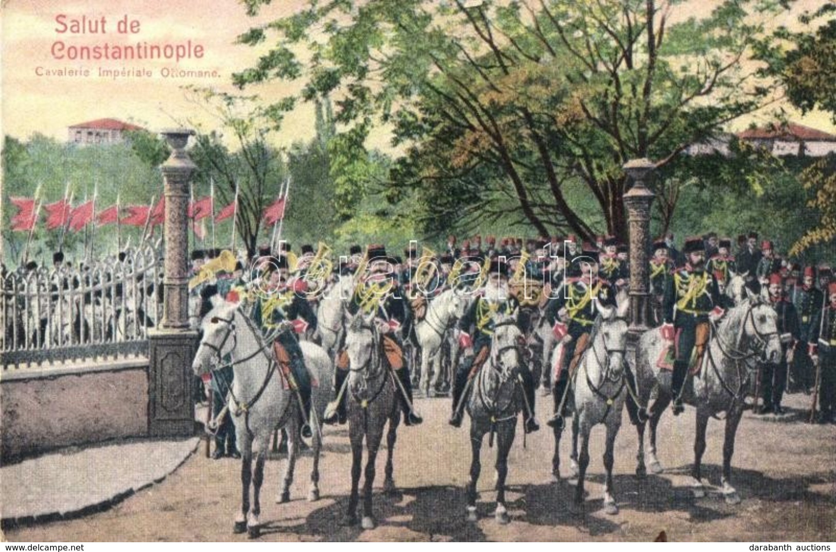 ** T2 Constantinople, Istanbul; Cavalerie Imperiale Ottomane / Ottoman Imperial Cavalry - Unclassified