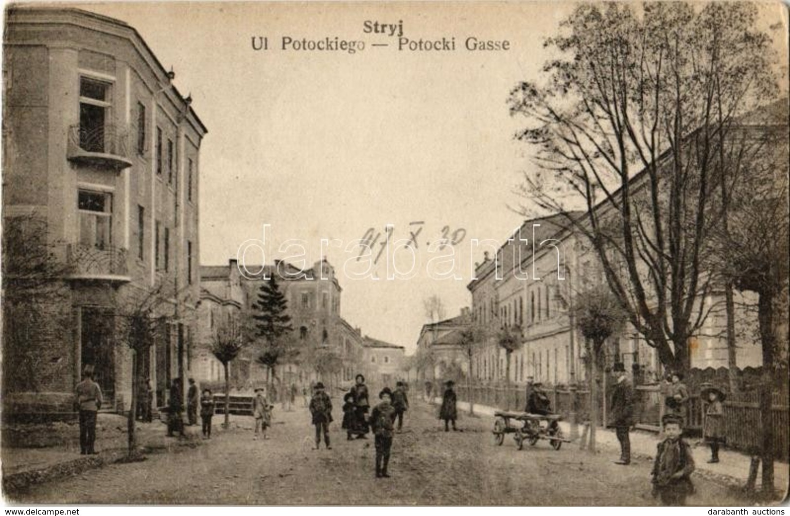 * T2/T3 Stryi, Stryj;  Ul Potockiego / Potocki Gasse / Street (EK) - Non Classificati