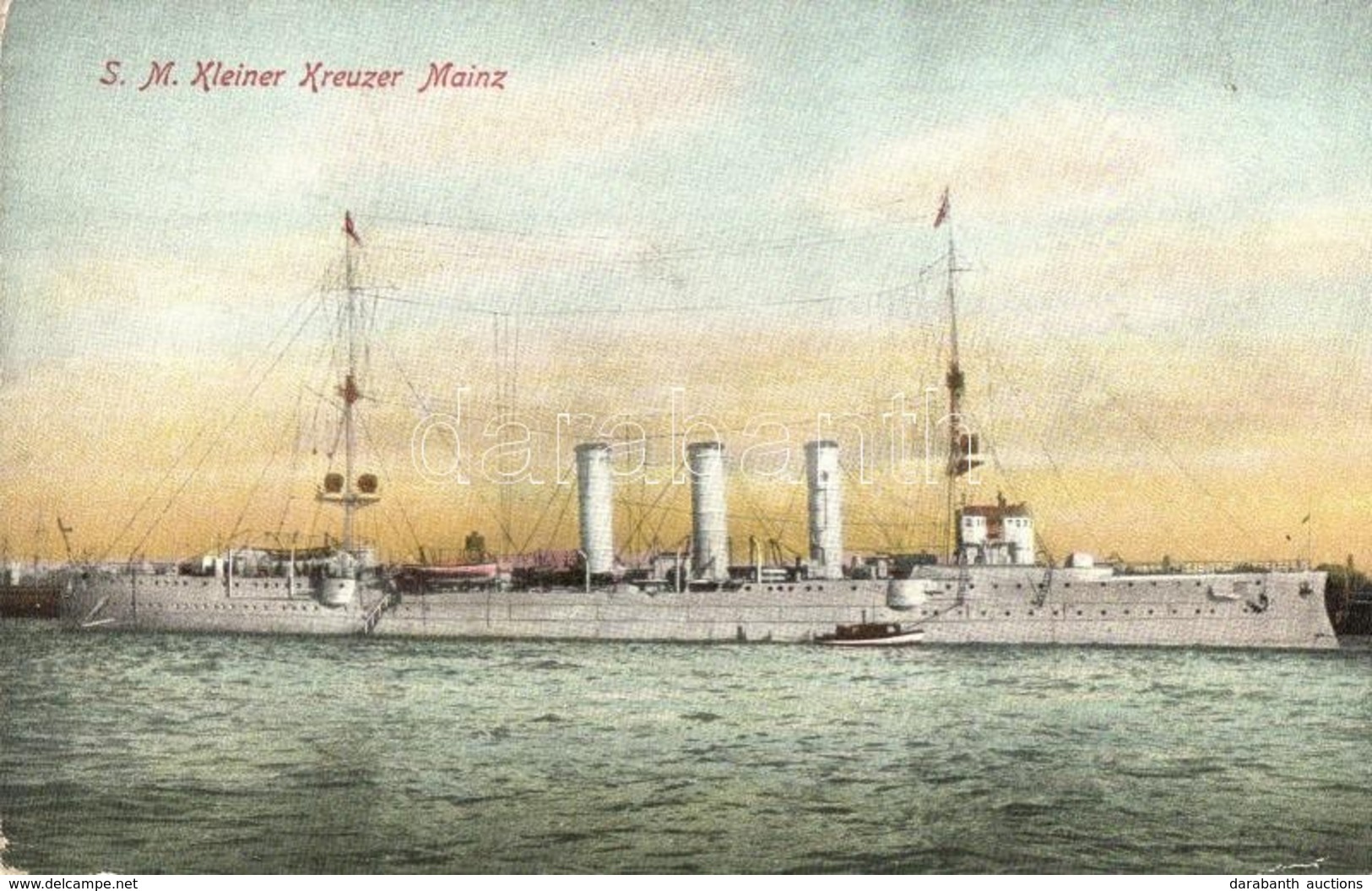 T2/T3 SM Kleiner Kreuzer Mainz. Kaiserliche Marine / German  Imperial Navy Light Cruiser (EK) - Non Classificati