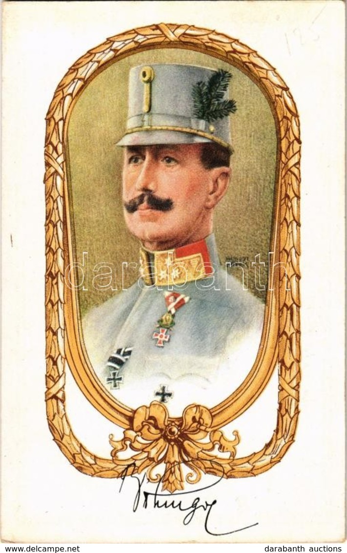 * T2 Feldmarschall Eduard Von Böhm-Ermolli. Kriegshilfsbüro No. 125. / Böhm-Ermolli, K.u.K. Field Marshal S: August Pate - Non Classificati