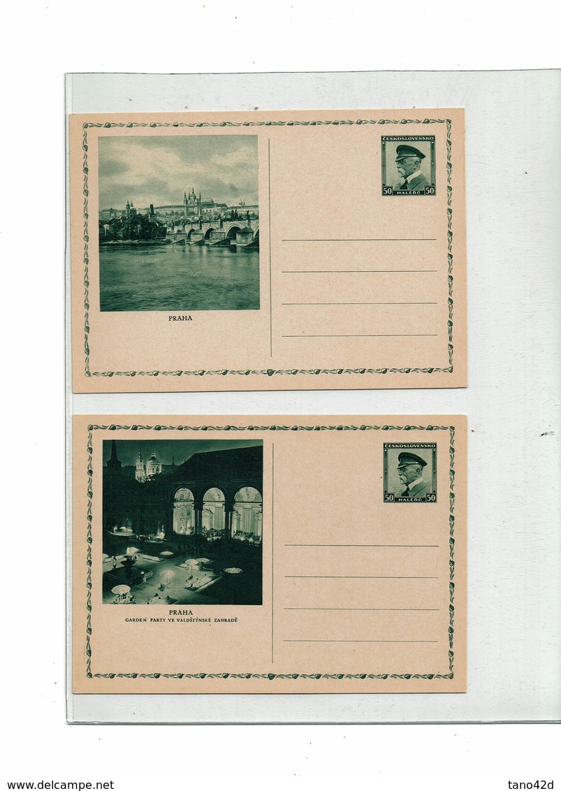 FAL10- TCHECOSLOVAQUIE - 19 CARTES POSTALES ILLUSTREES DE LA SERIE MICHEL N° 64 - Cartes Postales