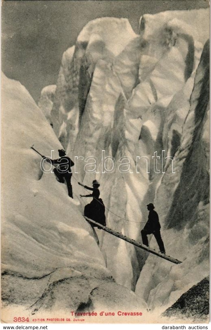 ** T2 Traversée D'une Crevasse / Winter Sport, Mountain Climbers - Non Classificati