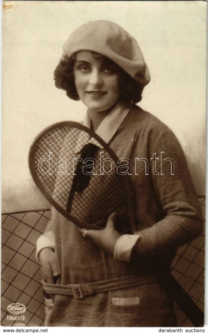 ** T2 Lady With Tennis Racket. Weco 10661/3. - Non Classificati