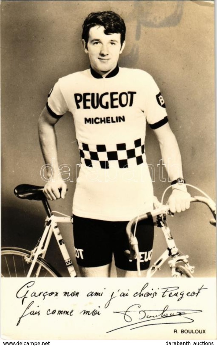 ** T2/T3 ~1970 Robert Bouloux, French Former Cyclist. Photo (EK) - Zonder Classificatie