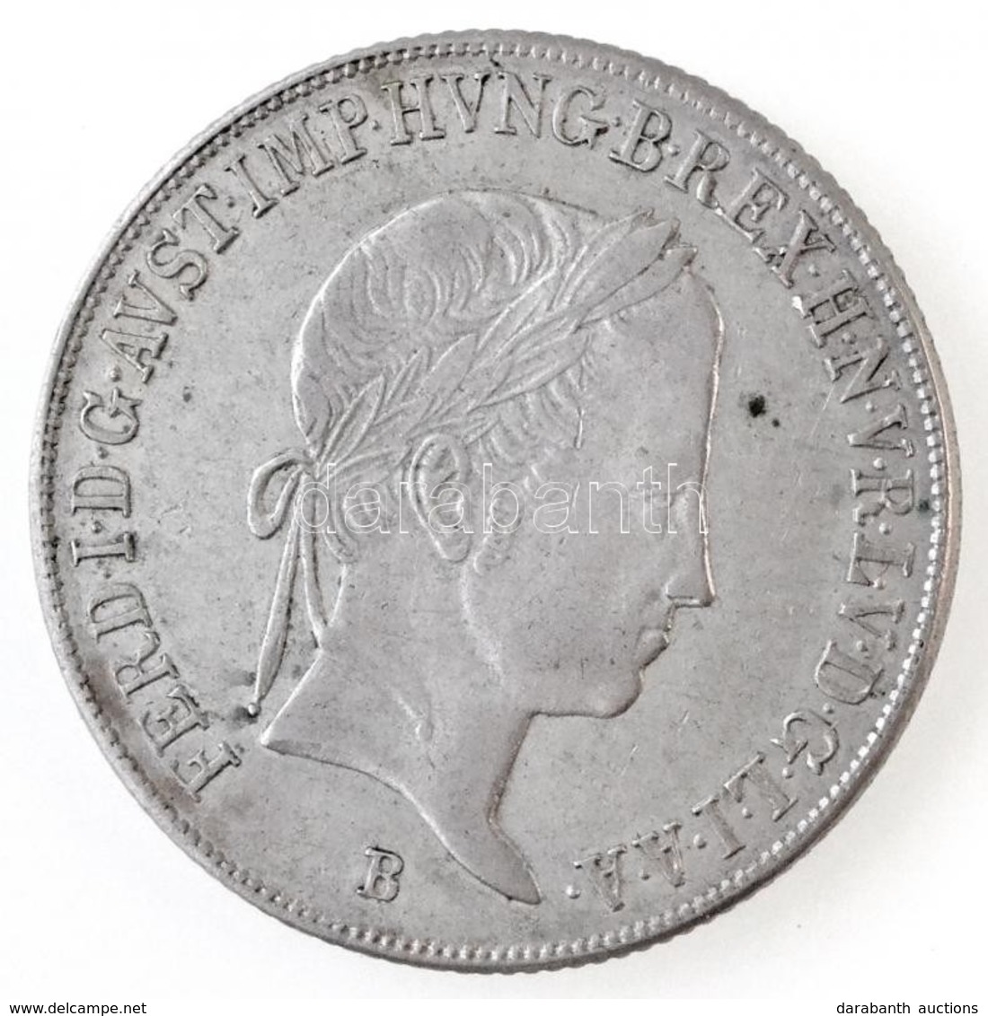 1846B 20kr Ag 'V. Ferdinánd' (6,68g) T:1-
Hungary 1846B 20 Kreuzer Ag 'Ferdinand V' (6,68g) C:AU Huszár: 2081., Unger II - Non Classificati