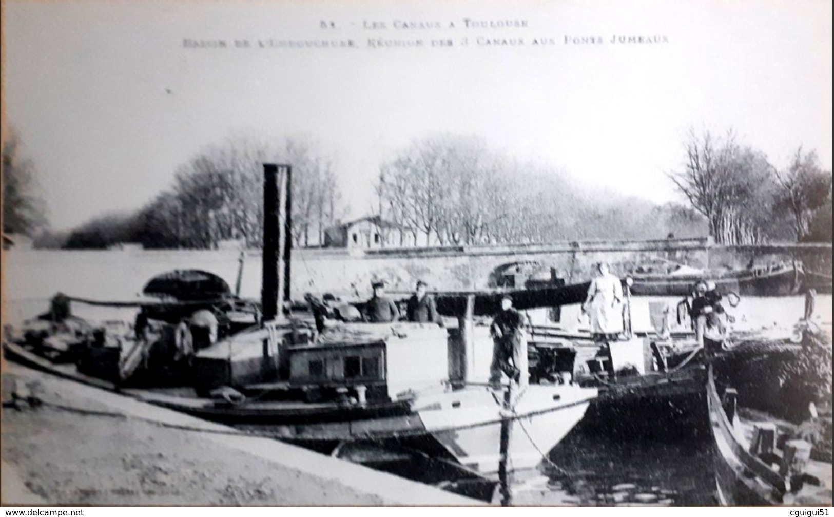 Les Canaux à Toulouse Bassin De L'embouchure Réunion Des 3 Canaux Aux Ponts Jumeaux - Toulouse