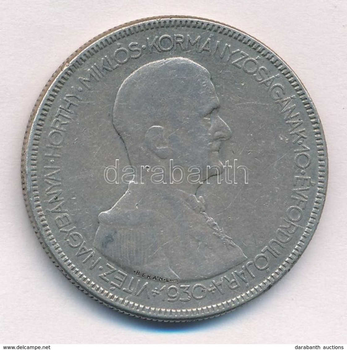 1930. 5P Ag 'Horthy Jobbra' T:2-,3
Adamo P8 - Non Classificati