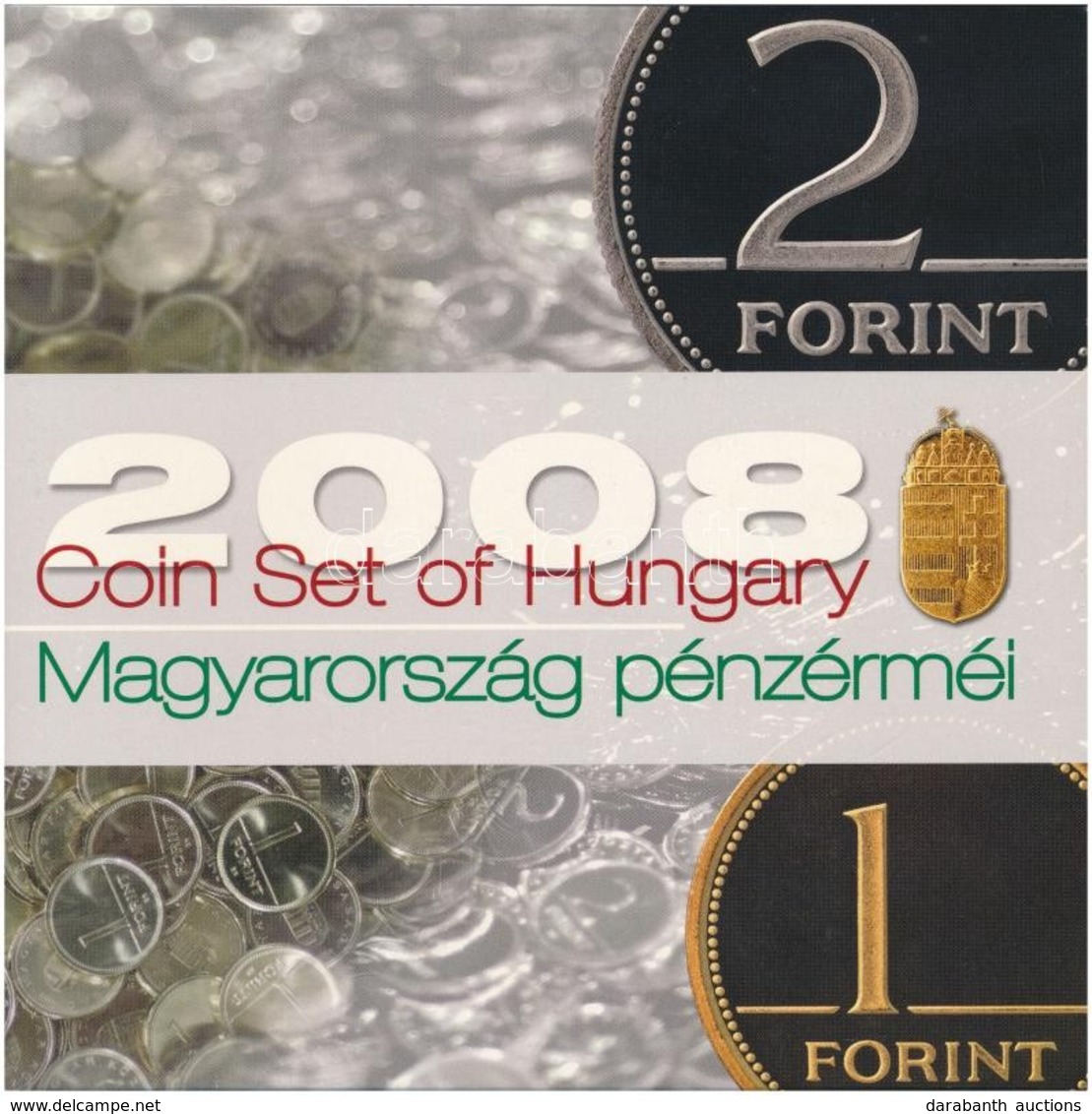 2008. 1Ft-100Ft (7xklf) 'Búcsú Az Egy- és Kétforintostól' Forgalmi Sor Dísztokos Szettben T:BU 
Adamo FO42 - Ohne Zuordnung