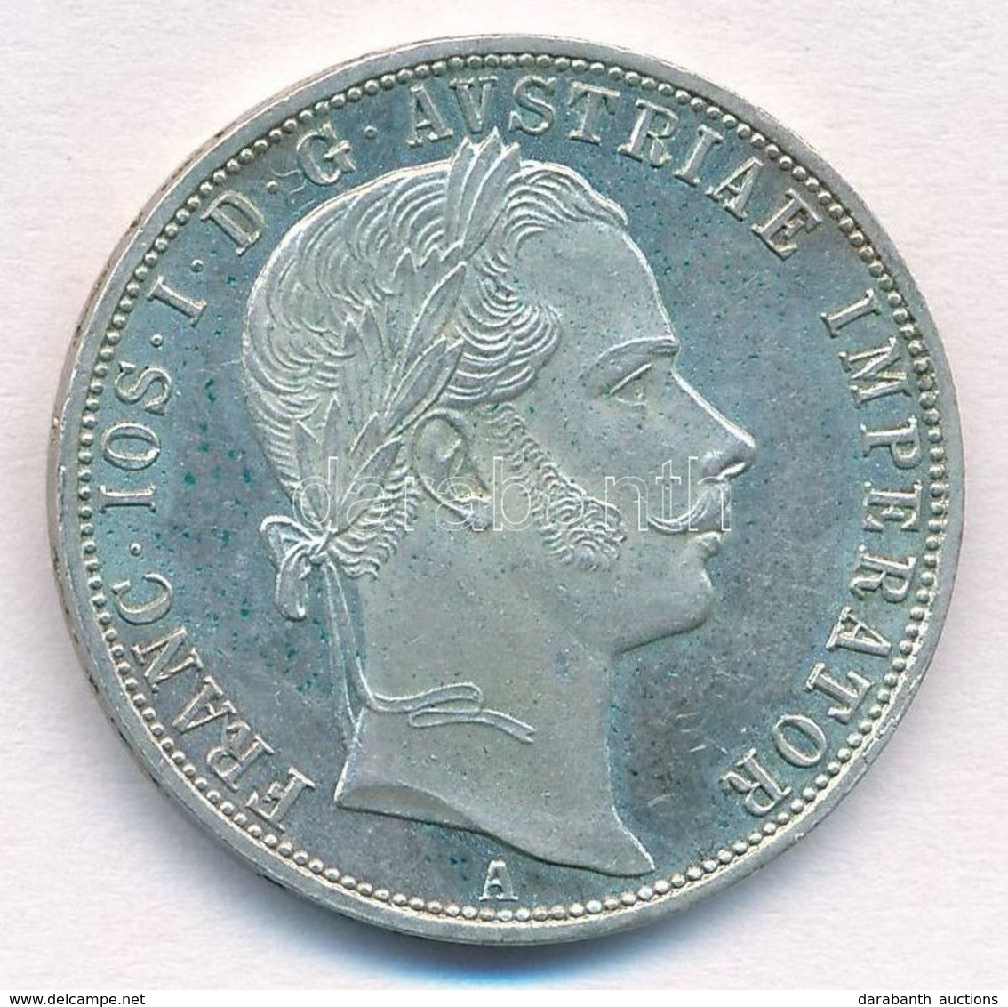 Ausztria 1859A 1Fl Ag 'Ferenc József' T:1,1- 
Austria 1859A 1 Florin Ag 'Franz Joseph' C:UNC,AU
Krause KM#2219 - Non Classificati