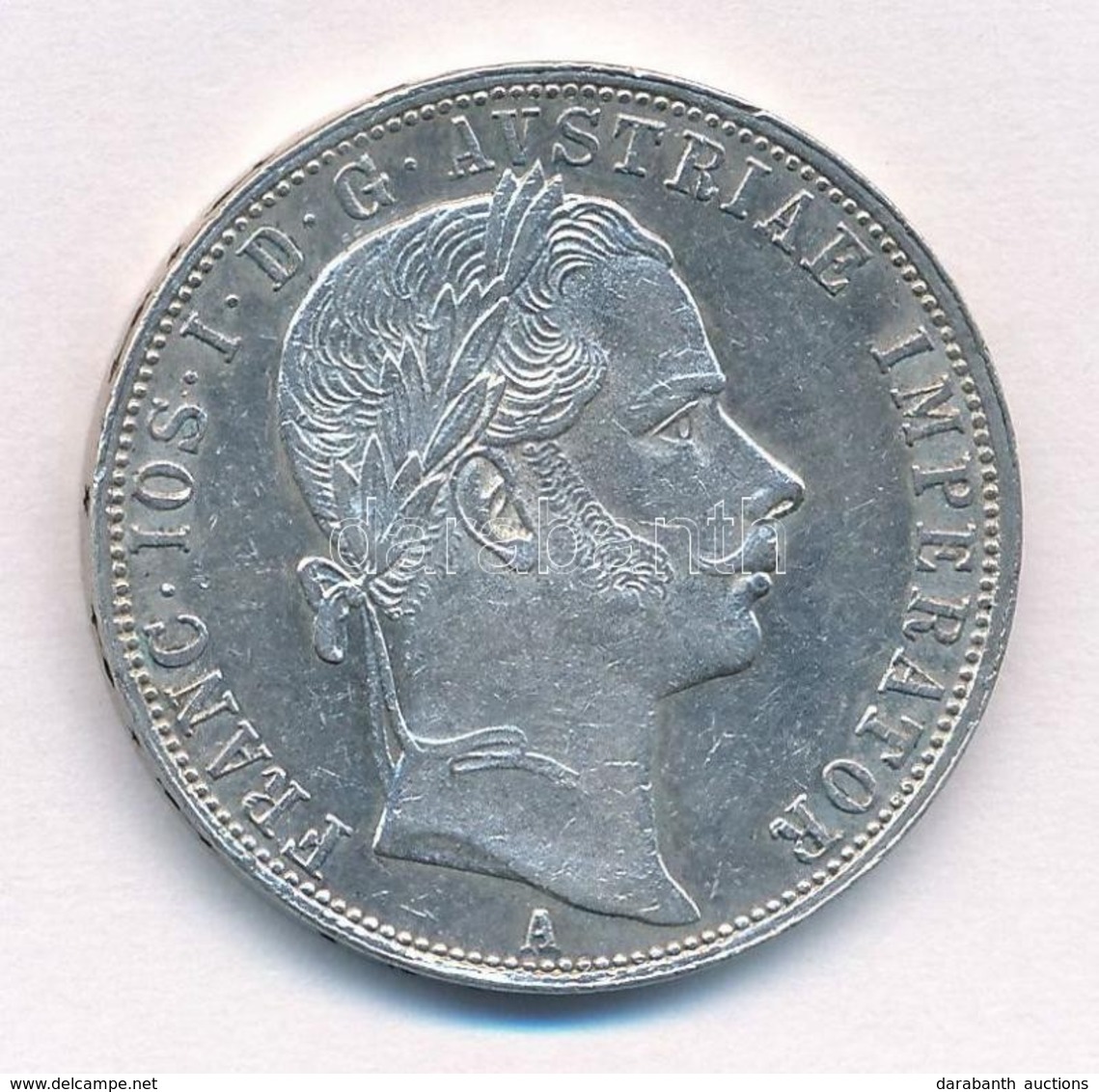 Ausztria 1860A 1Fl Ag 'Ferenc József' T:1- 
Austria 1860A 1 Florin Ag 'Franz Joseph' C:AU 
Krause KM#2219 - Non Classificati