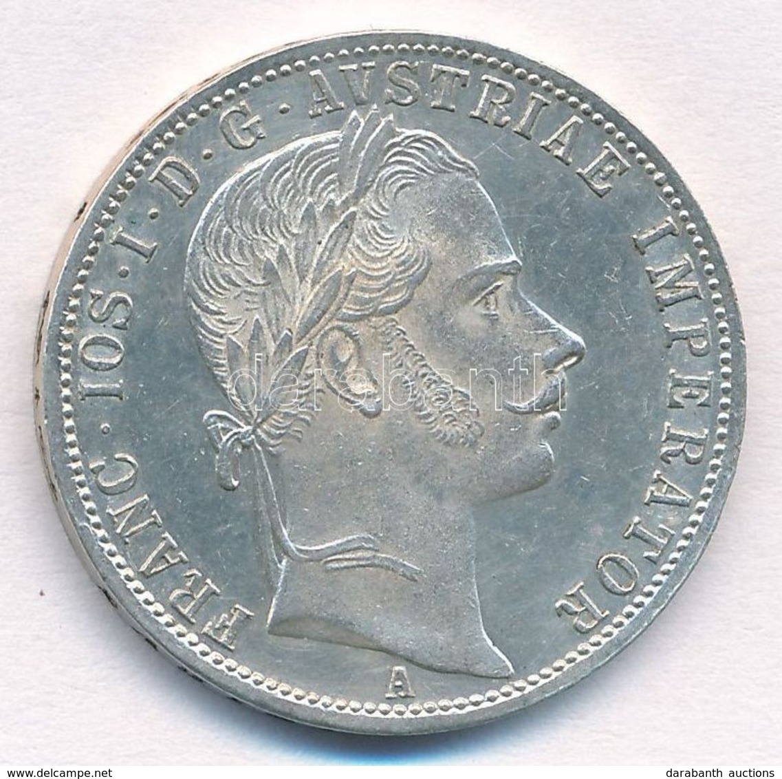 Ausztria 1861A 1Fl Ag 'Ferenc József' T:1,1- 
Austria 1861A 1 Florin Ag 'Franz Joseph' C:UNC,AU
Krause KM#2219 - Non Classificati