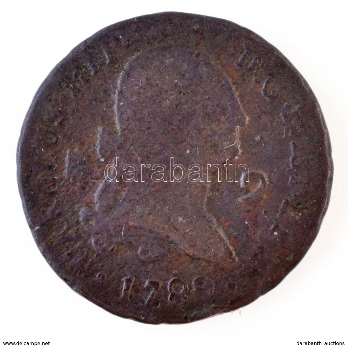 Spanyolország 1789. 2m Cu 'IV. Károly' T:2-,3
Spain 1789. 2 Maravedis Cu 'Charles IV' C:VF,F
Krause KM#426 - Non Classificati