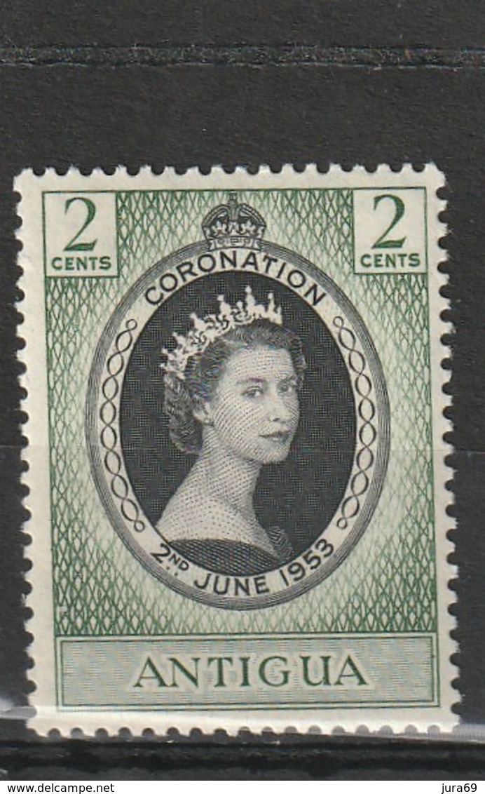 Antigua Neuf **  1953  N° 103  Couronnement D'Elisabeth II - Antigua Und Barbuda (1981-...)