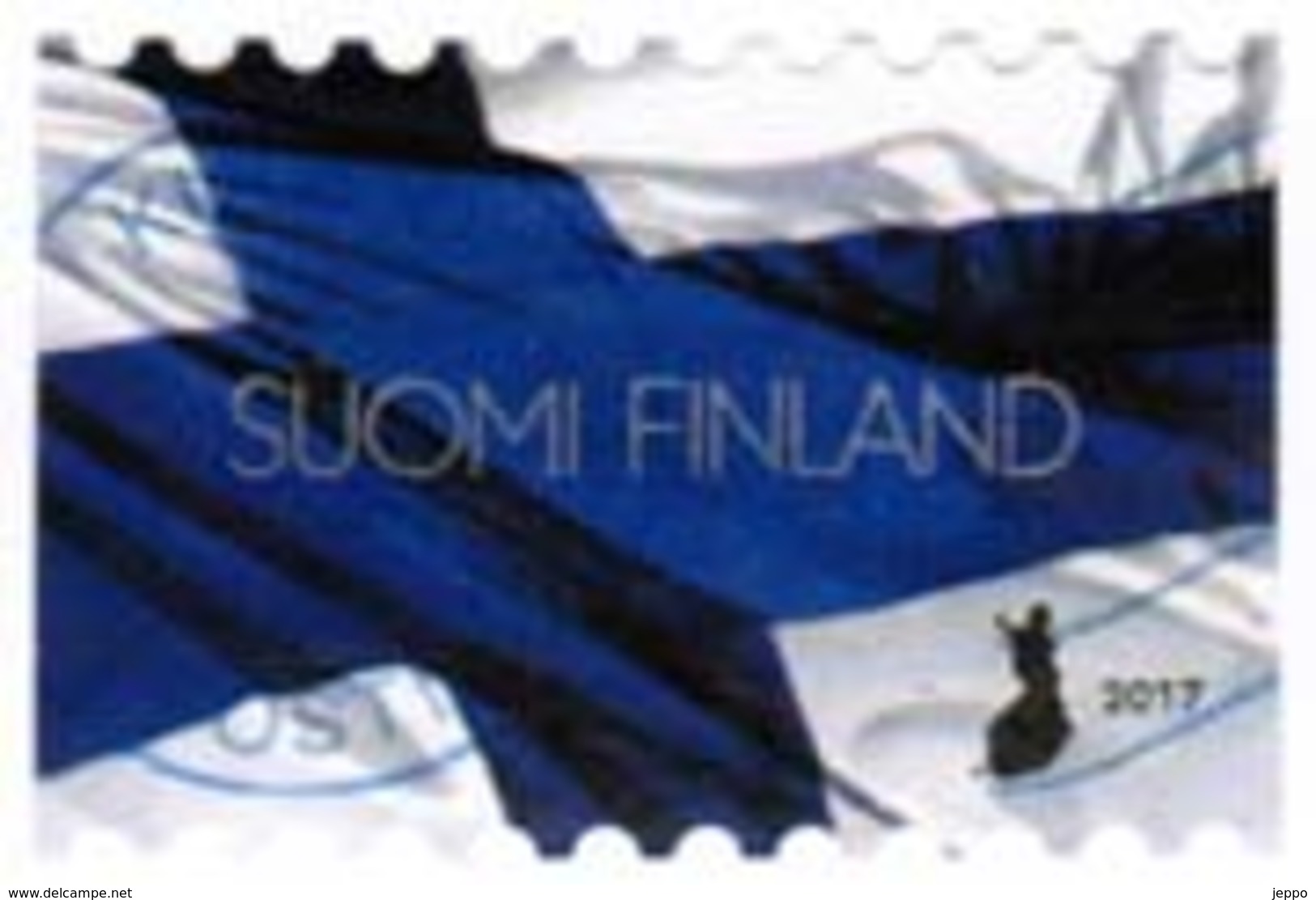 2017 Finland Flag Used. - Used Stamps