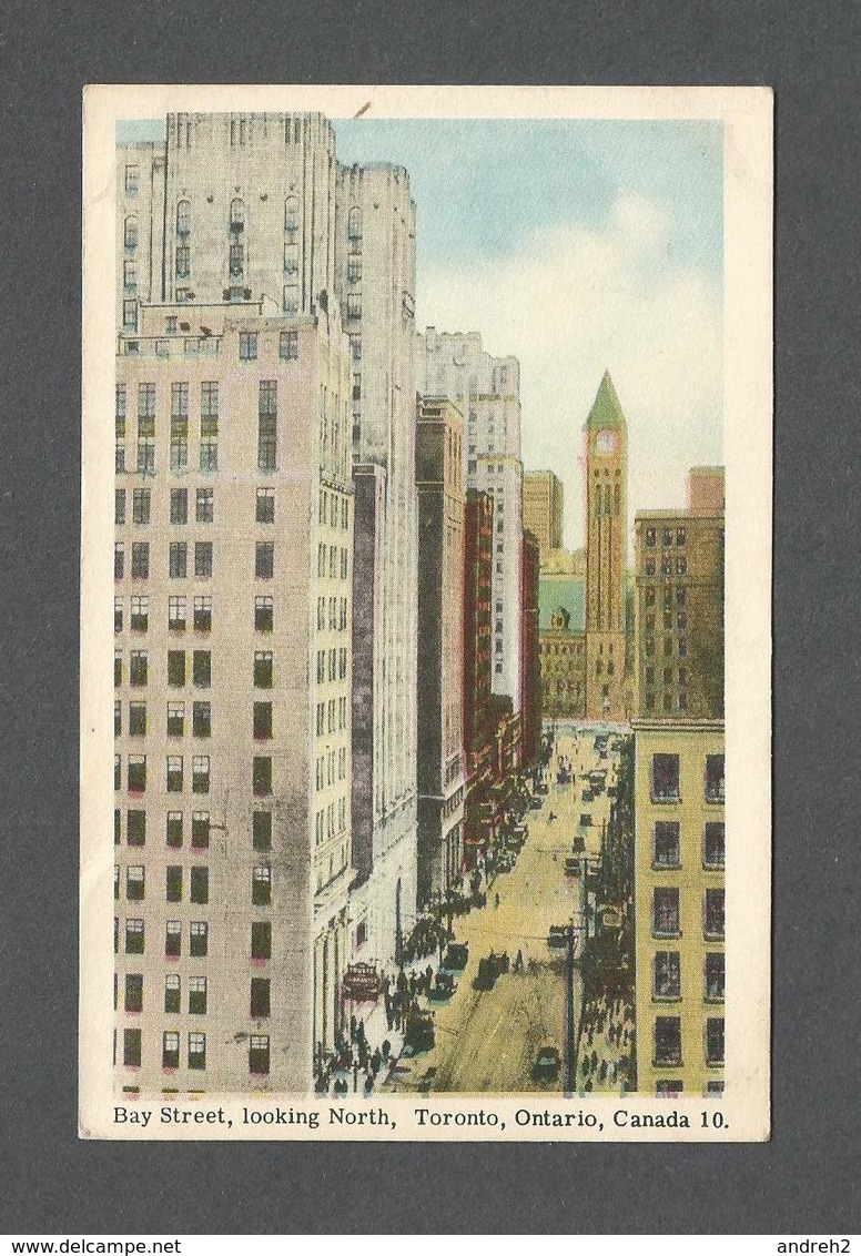 TORONTO - ONTARIO - BAY STREET LOOKING NORTH - BY JACK H. BAIN - Toronto