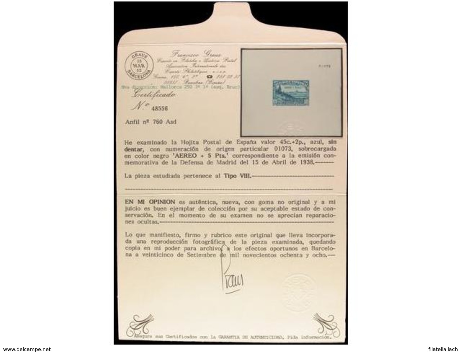 SPAIN: II REPUBLICA 1931-1939 - Other & Unclassified