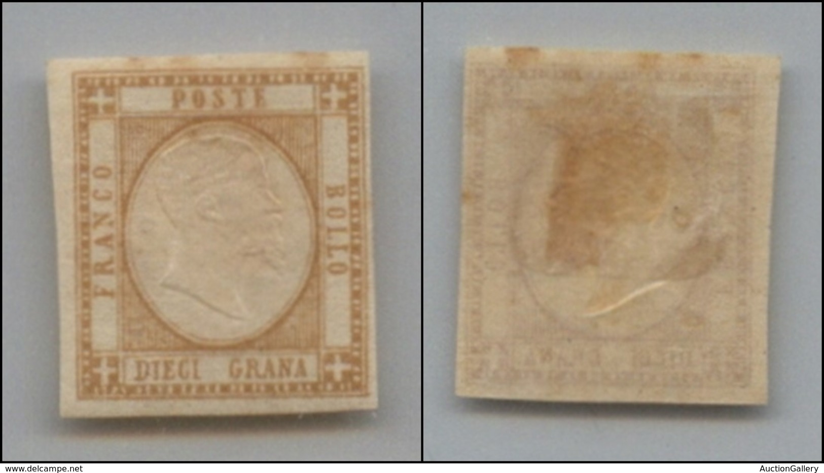 Antichi Stati Italiani - Napoli - 1861 - 10 Grana (22) - Gomma Originale (175) - Altri & Non Classificati