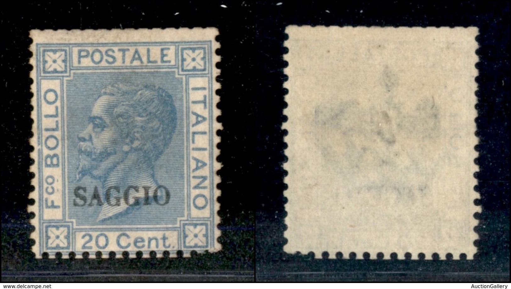 Regno - Posta Ordinaria  - 1866 - Saggi - 20 Cent (26) - Gomma Originale (260) - Other & Unclassified