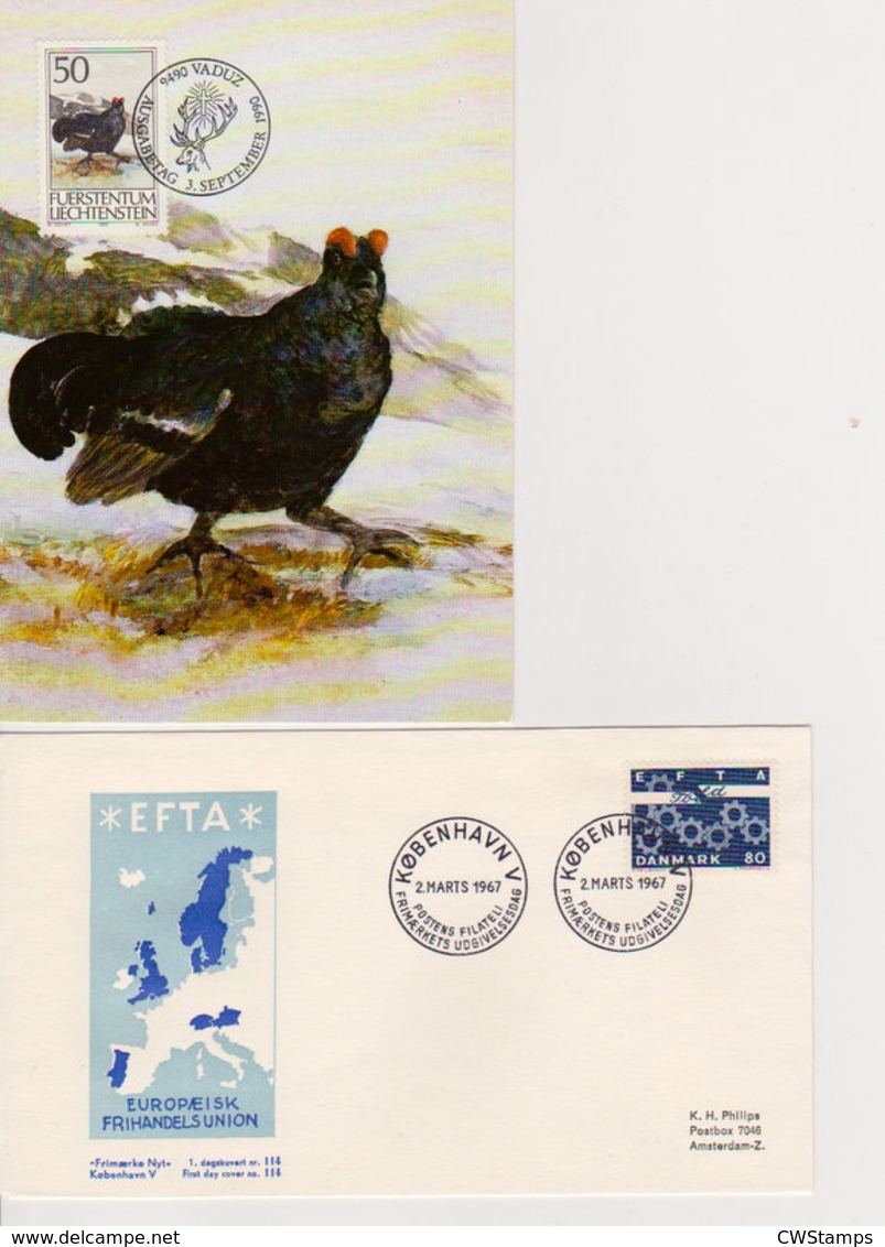 Poststuk  FDC Etc - Wereld