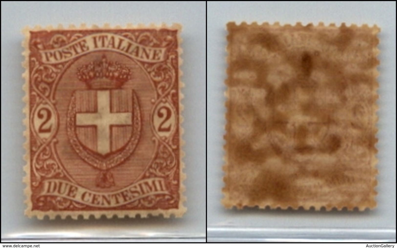 Regno - Posta Ordinaria  - 1896 – 2 Cent Stemma (66) – Gomma Integra – Ottimamente Centrato (100+) - Sonstige & Ohne Zuordnung