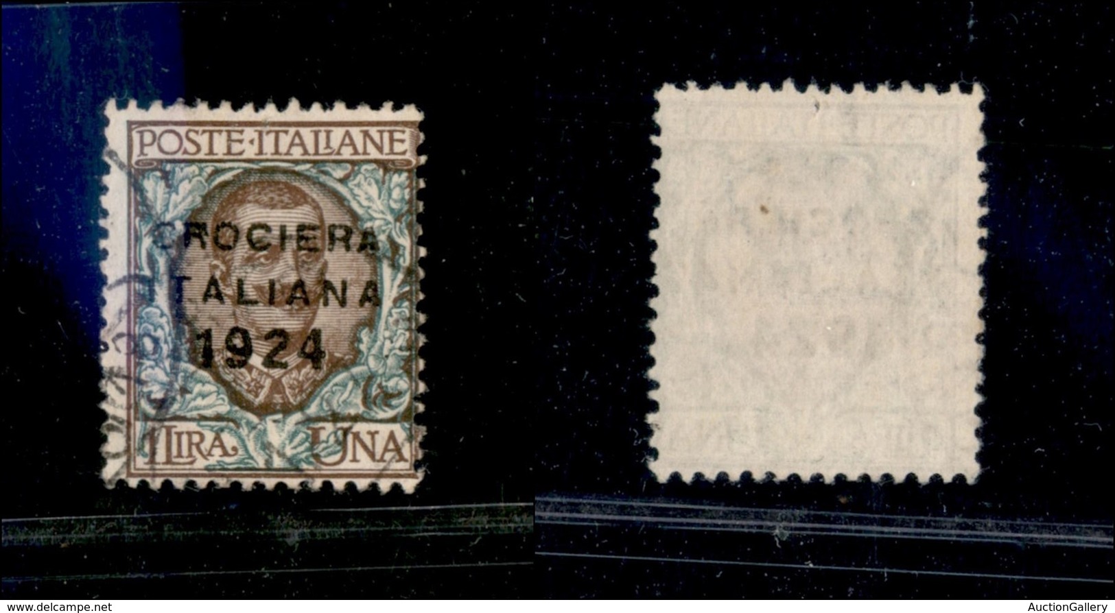 Regno - Posta Ordinaria  - 1924 - 1 Lira  Crociera (167) - Usato (600) - Other & Unclassified