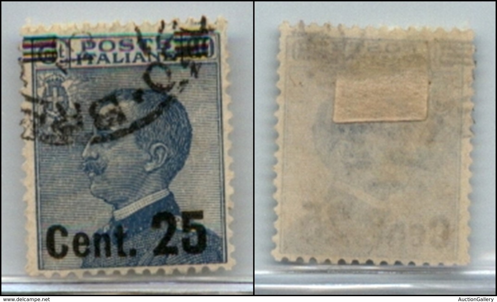 Regno - Posta Ordinaria  - 1925 – 25 Cent Su 60 Michetti (179) Usato (225) - Other & Unclassified