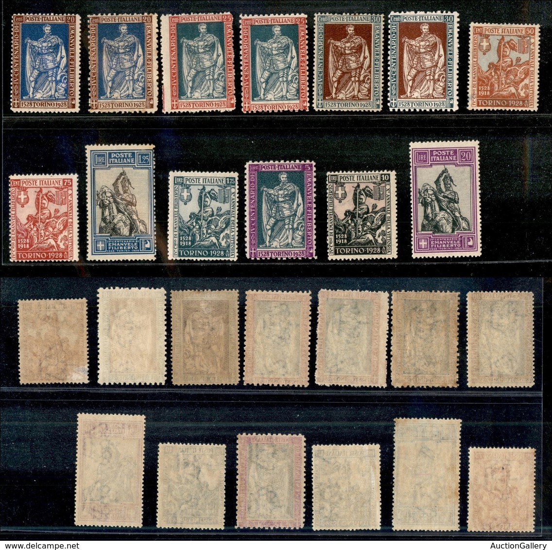 Regno - Posta Ordinaria  - 1928 – Filiberto (226/238) – Serie Completa – 13 Valori – Gomma Integra (1.500) - Other & Unclassified