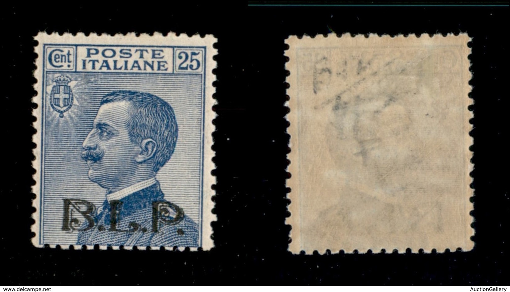 Regno - Blp - 1922 - 25 Cent (8) - Gomma Originale (140) - Sonstige & Ohne Zuordnung