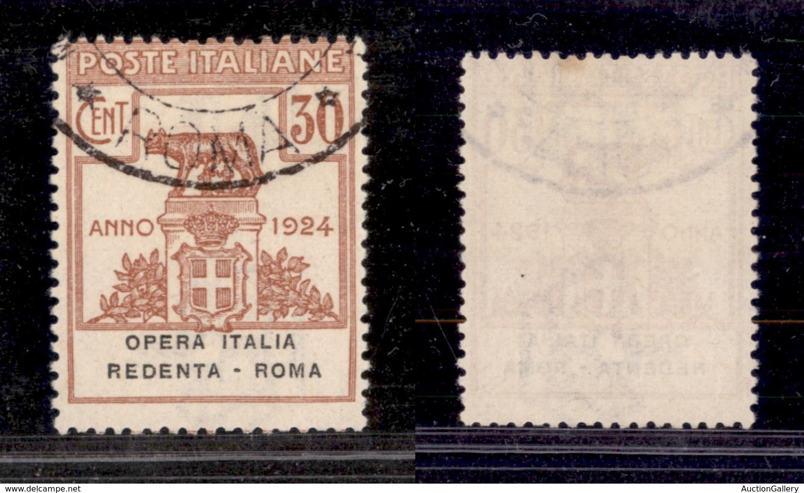 Regno - Parastatali  - 1924 - 30 Cent Italia Redenta (48) Usato (575) - Sonstige & Ohne Zuordnung