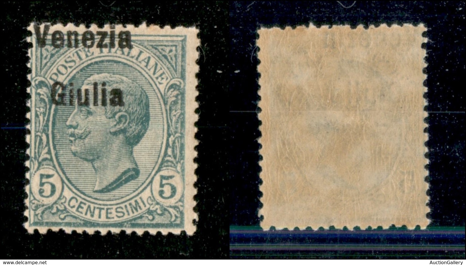 Occupazioni I Guerra Mondiale - Venezia Giulia - 1918 - 5 Cent (21 Varietà) - Soprastampa In Alto A Sinistra - Gomma Int - Other & Unclassified