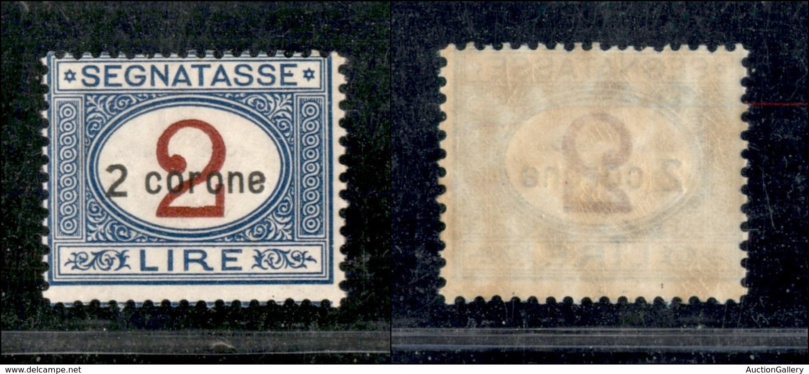 Occupazioni I Guerra Mondiale - Dalmazia - 1922 - 2 Corone Su 2 Lire (3) - Gomma Integra (250) - Other & Unclassified