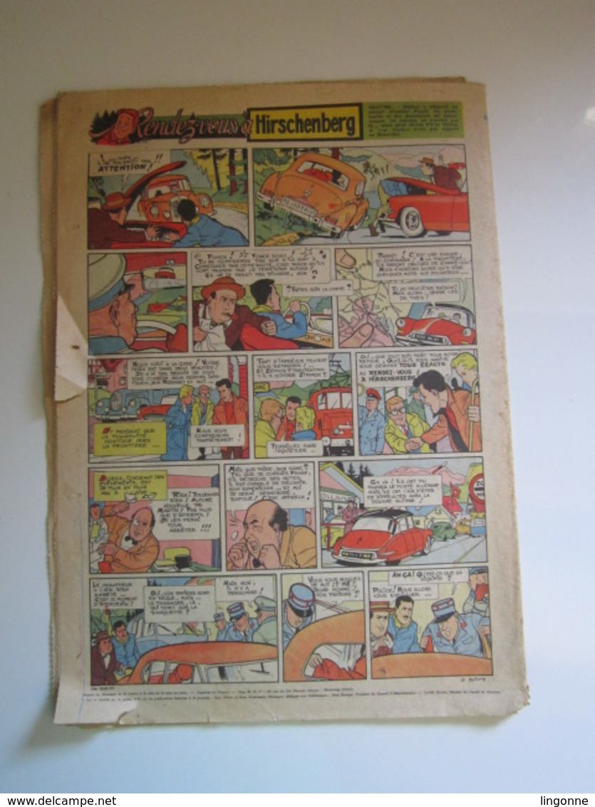 Magazine Hebdomadaire FRIPOUNET ET MARISETTE 1959 - N° 5 (En L'état) - Fripounet