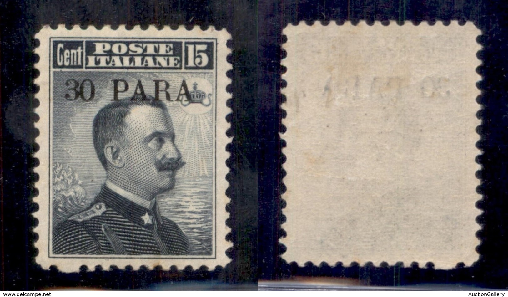 Uffici Postali All'Estero - Costantinopoli - 1908 - 30 Para Su 15 Cent (10) - Gomma Originale (280) - Altri & Non Classificati