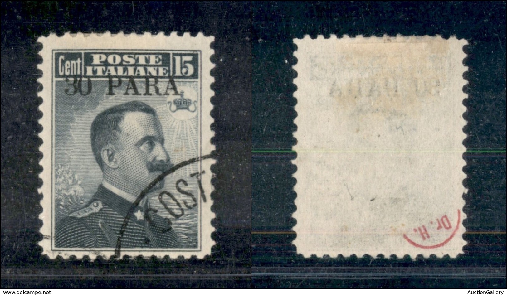 Uffici Postali All'Estero - Costantinopoli - 1908 - 30 Para Su 15 Cent Michetti (10) - Usato (200) - Altri & Non Classificati