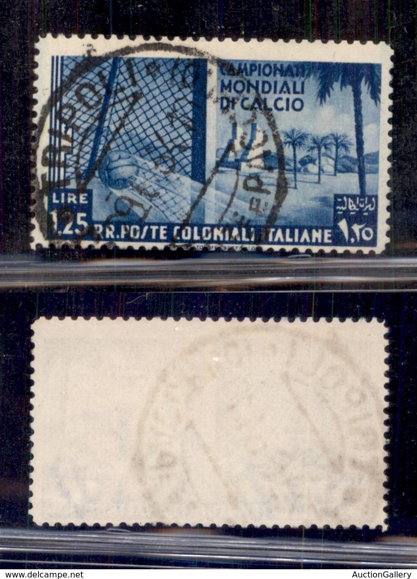 Colonie - Emissioni Generali - 1934 - 1,25 Lire Calcio (48) Usato (180) - Other & Unclassified