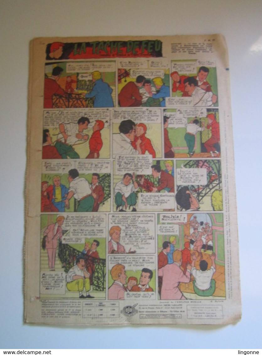 Magazine Hebdomadaire FRIPOUNET ET MARISETTE 1959 - N° 21 (En L'état) - Fripounet