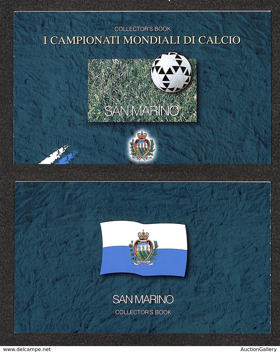 San Marino - Foglietti - 1998 - Libretto "I Campionati Mondiali Di Calcio" - Nuovo (60) - Other & Unclassified