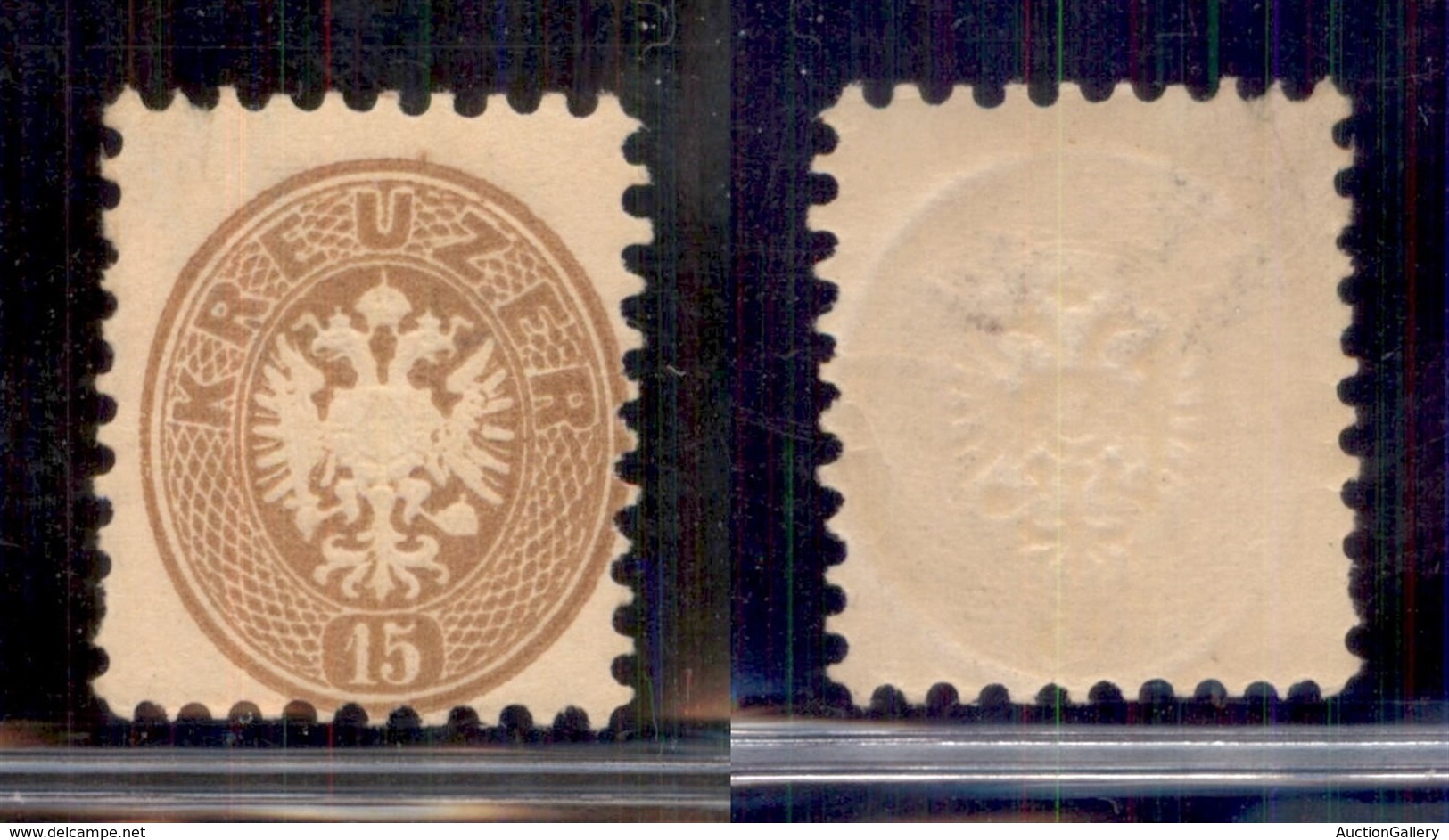 AUSTRIA - 1864 - 15 Kreuzer (34) - Gomma Integra - Other & Unclassified