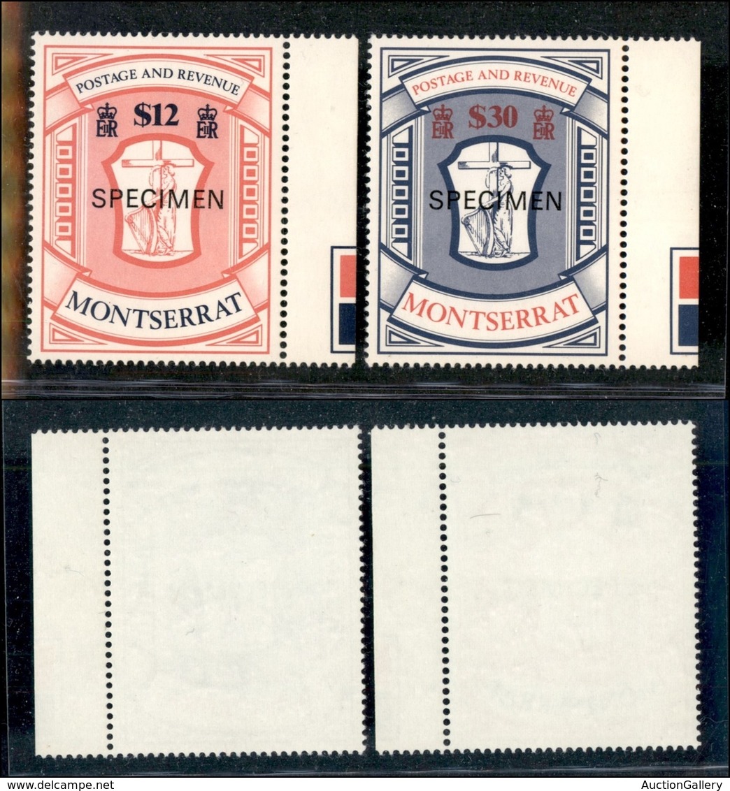 MONTSERRAT - 1983 - Specimen (511/512) - Serie Completa - Bordo Foglio - Gomma Integra - Other & Unclassified