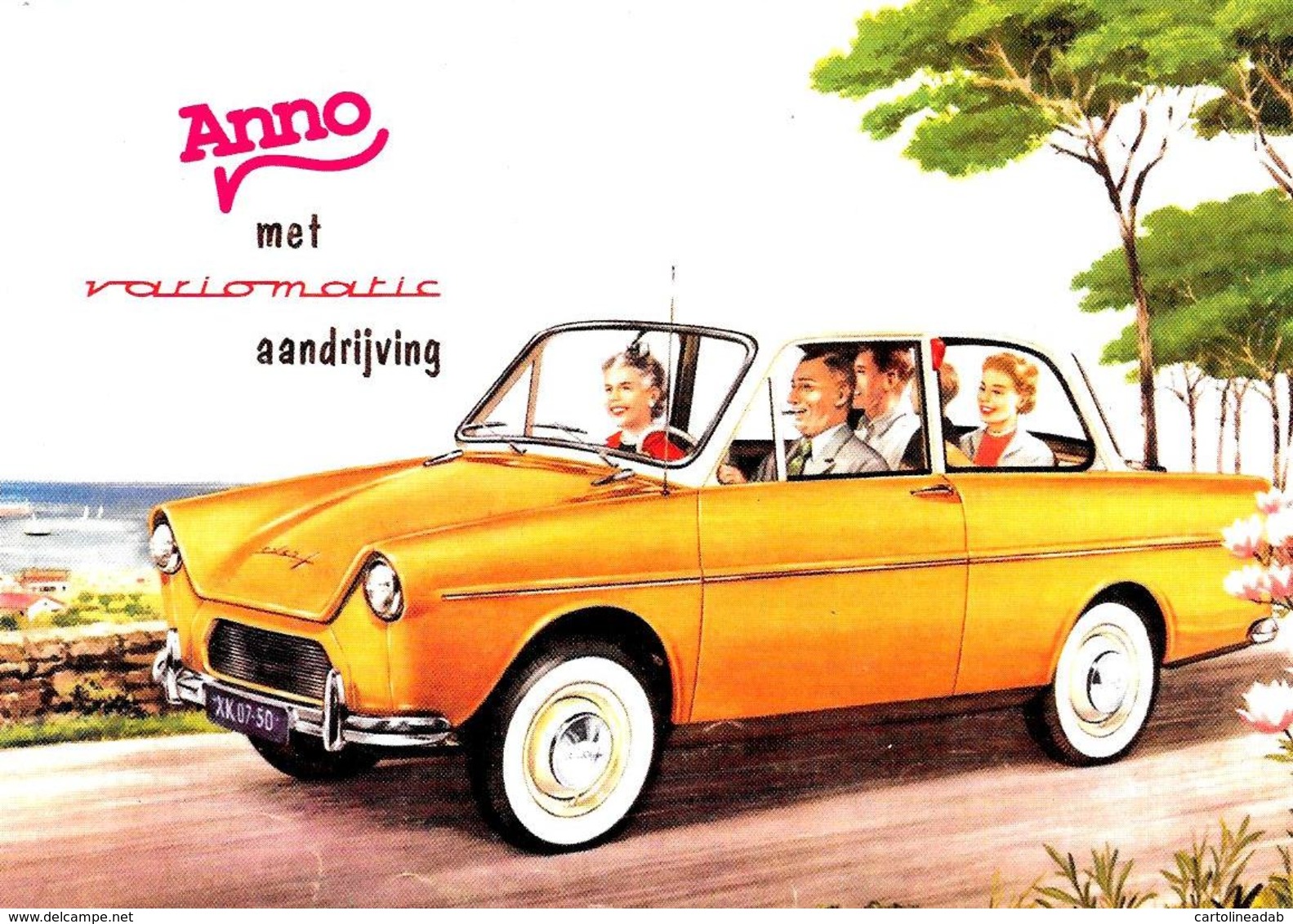 [MD3592] CPM - AUTO - ANNO MET VARIOMATIC AANDRIJVING - PERFETTA - Non Viaggiata - Turismo