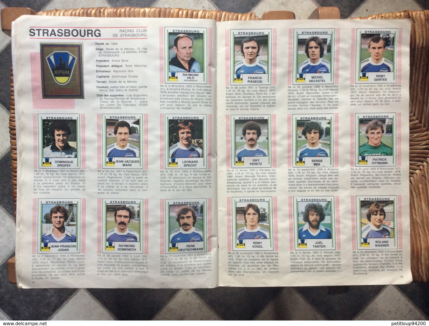 ALBUM PANINI FOOTBALL 81  Division 1 Division 2