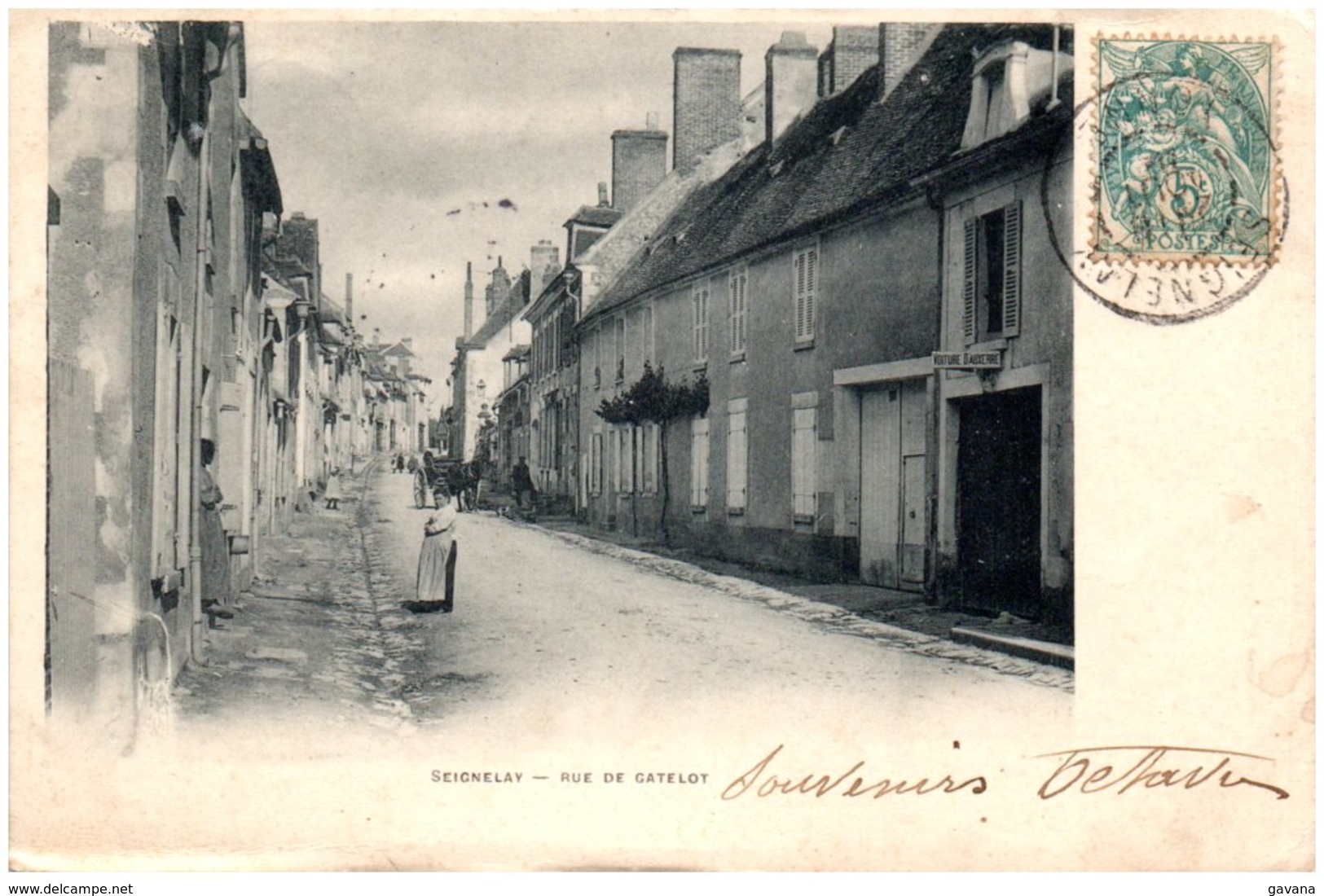 89 SEIGNELAY - Rue De Gatelot - Andere & Zonder Classificatie