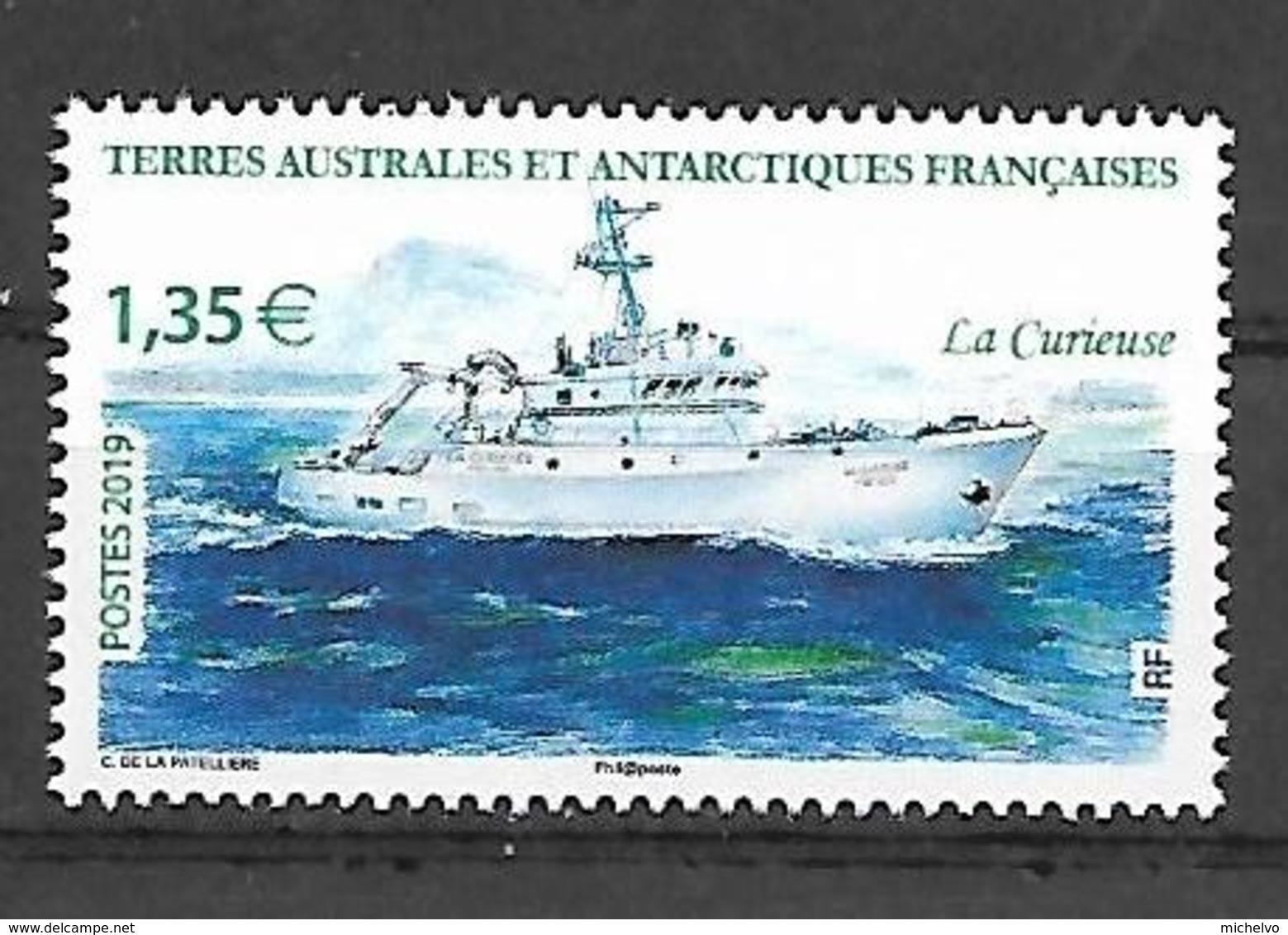 TAAF 2019 - La Curieuse ** - Unused Stamps