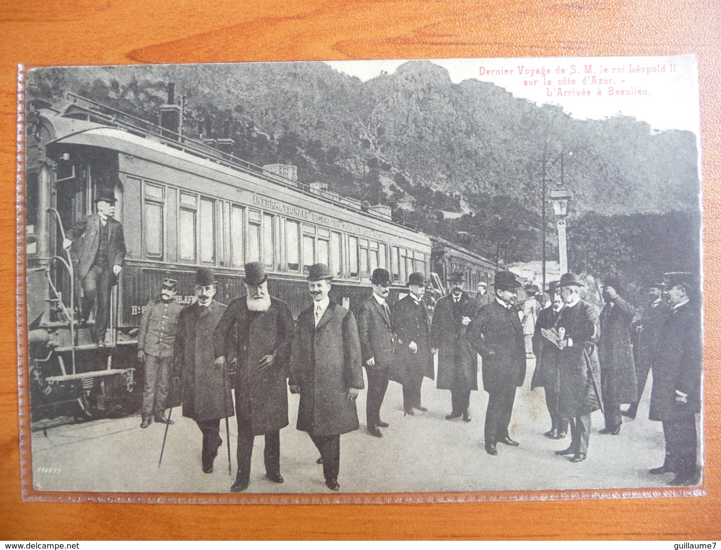 CPA - Dernier Voyage Du Roi Léopold II Sur La Côte D'Azur - Beaulieu -Train Luxe Compagnie Des Wagons Lits - Préfet Joly - Beaulieu-sur-Mer