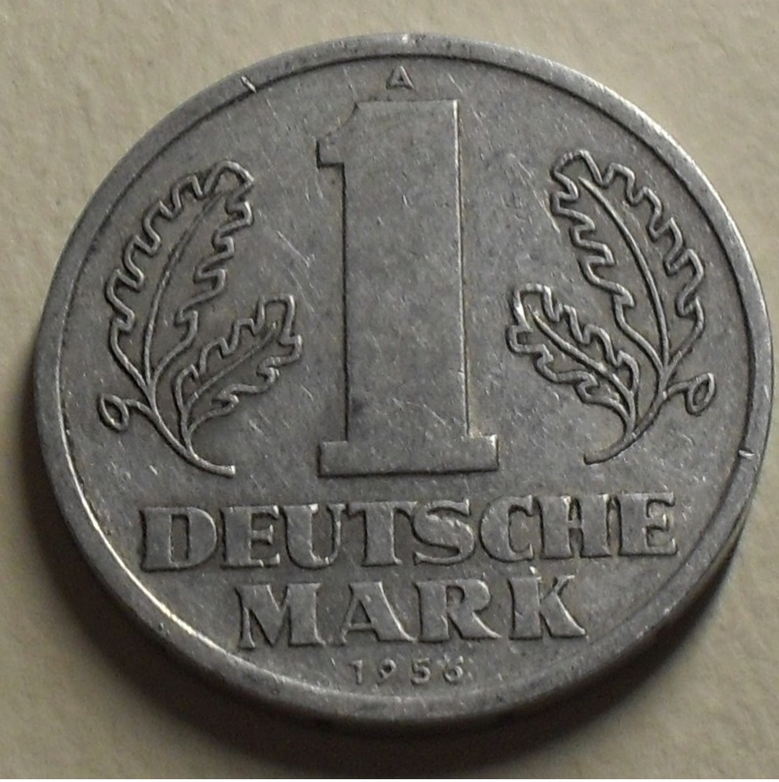 1956 - Allemagne - Germany - RDA - 1 MARK (A) KM 13 - 1 Mark