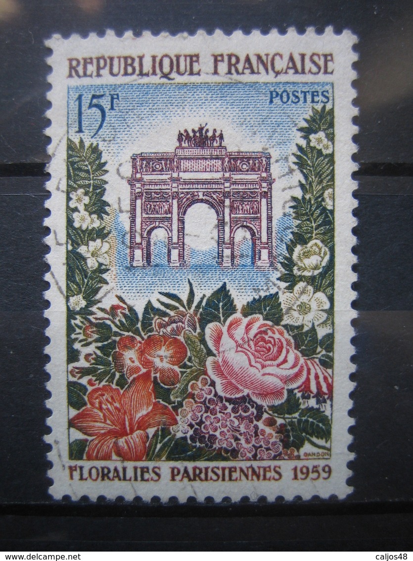 FRANCE    N° 1189 - OBLITERATION RONDE - Used Stamps