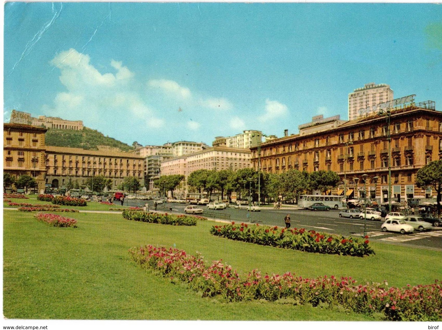 NAPOLI - PIAZZA MUNICIPIO E CASTEL S. ELMO (NA) - Napoli