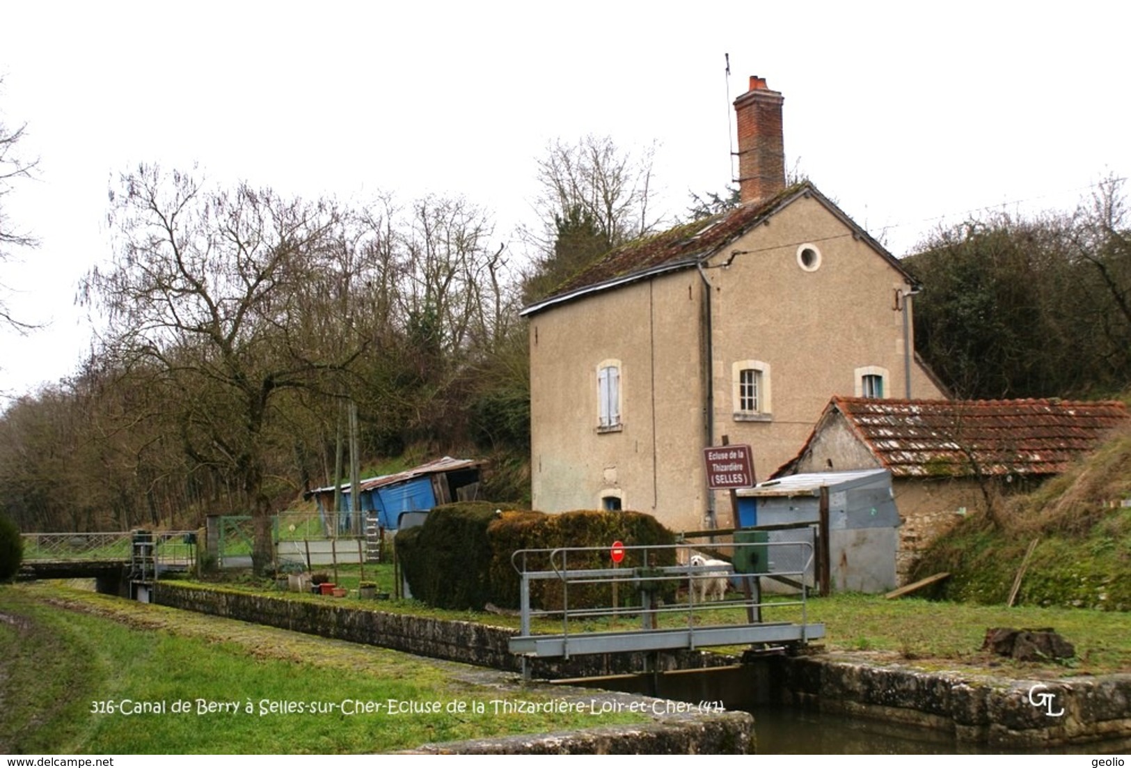 Canal De Berry (41)-Selles-sur-Cher- Ecluse De La Thizardières (Edition à Tirage Limité) - Selles Sur Cher